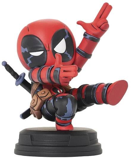 Marvel Animated Soška Deadpool (Finger Guns) 8 cm Gentle Giant