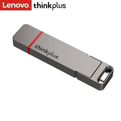 thinkplus TU200 Pro 1 TB USB3.2/Typ-C Dual-Port Portable Solid State U Disk Metal USB Flash Drive Hochgeschwindigkeitsübertragung