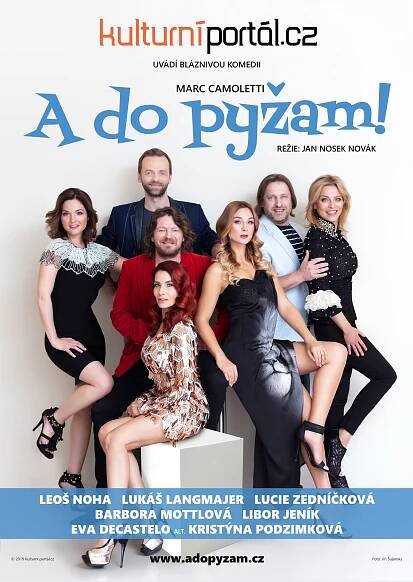 Komedie A do pyžam! 4.8.2019 na Letní scéně Harfa | A do pyžam!