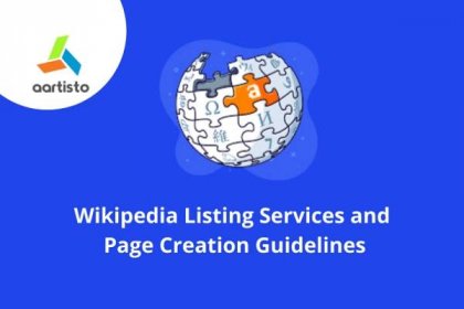 Wikipedia Listing Services and Page Creation Guidelines