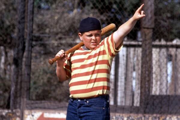 'The Sandlot' actor Patrick Renna recreates film's meaty moment with his son
