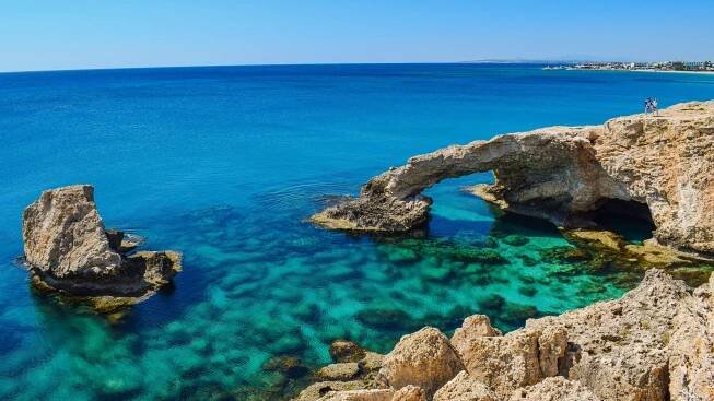 Beatutiful beach in Cyprus