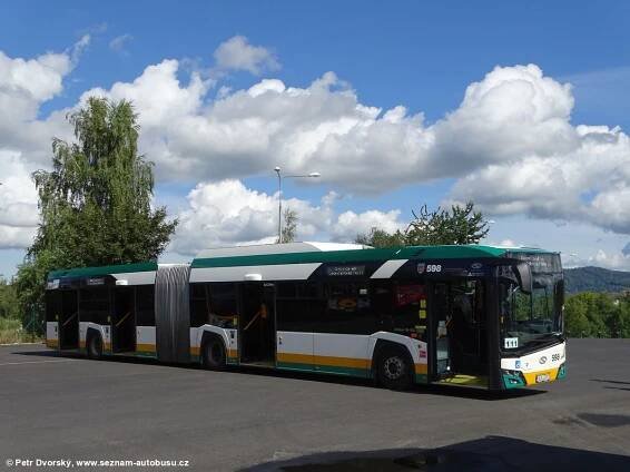 Fotografie Solaris Urbino 18 IV CNG 598/II (6L0 2337) DP Liberec