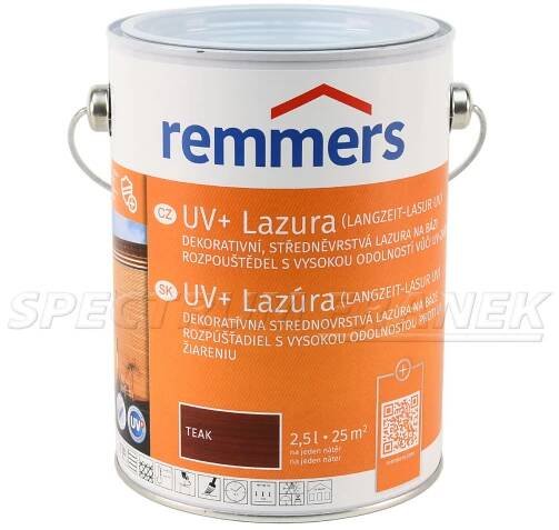 UV+ lazura, Remmers, teak (RC-545)