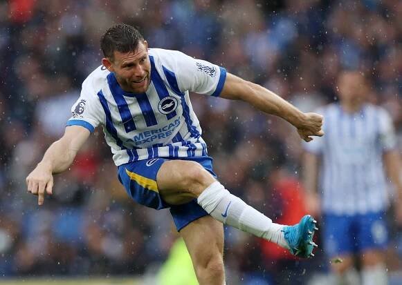 Milner has signed a new one-year deal with Brighton