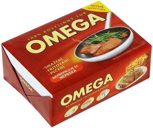 Omega 100% rostlinný tuk 250 g