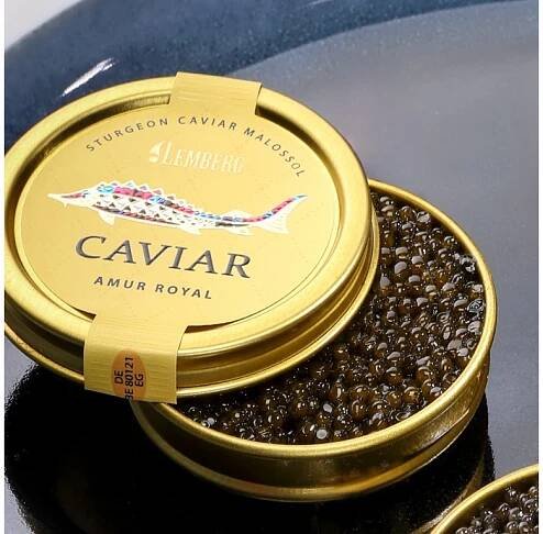 Pravý kaviár z jesetera Amur Royal
