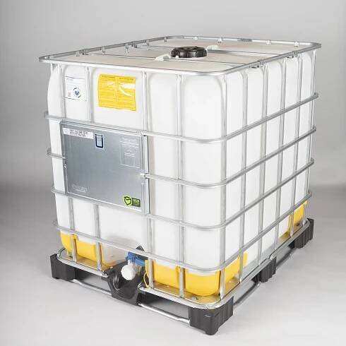 IBC kontejner 1000l UN EX, paleta ocel/plast pojezdová paleta - MAU IBC EX 1000l UN ocelplast 15050 - 10034441 – upraveno