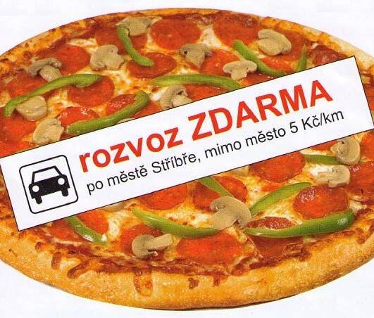 PIZZA od Vlka s rozvozem - Restaurace a Hospody Stříbro | www.stříbro.cz | Informační server města Stříbra