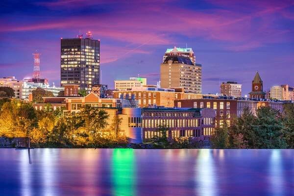 manchester, new hampshire - new hampshire - stock snímky, obrázky a fotky