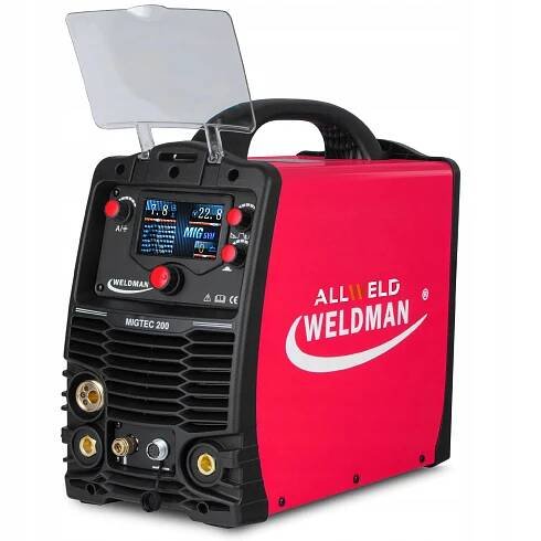 INVERTOROVÁ SVÁŘEČKA WELDMAN MIGTEC 200 MIG MMA TIG ALU 200A 230V IGBT 3V1 Kód výrobce Półautomat Inwertorowa MIGOMAT