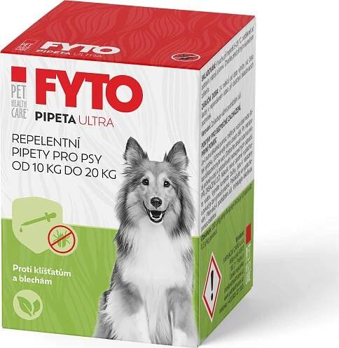 PET HEALTH CARE Fyto Ultra pipeta 10-20 kg/3x 10 ml od 199 Kč