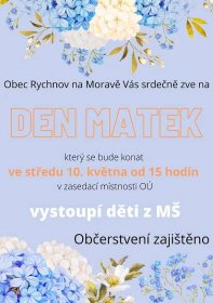 Den matek | Rychnov na Moravě