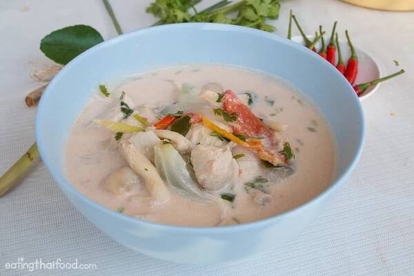 Tom Kha Gai Recipe (วิธีทํา ต้มข่าไก่) - Authentic Thai Style