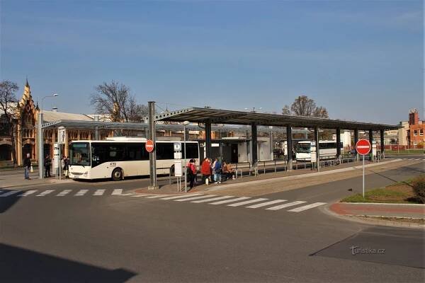 Prostějov - autobusové nádraží