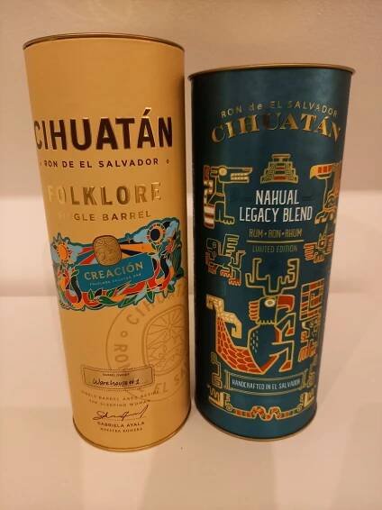 Cihuatán Folklore Single Barrel Warehouse #1 , Cihuatán Nahual Legacy Blend | Rums.cz