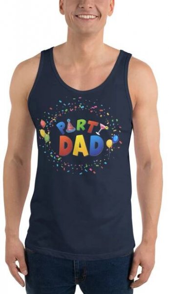 PARTY DAD Tank Top - Image 3