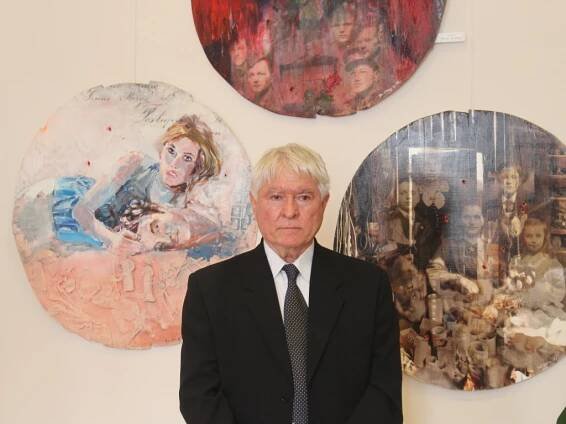 Hrdinu Kunovic namaloval Pavel Vavrys podle rozmazané fotografie