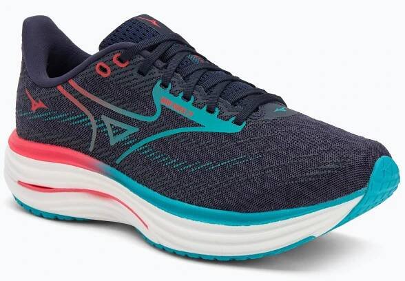 Pánské běžecké boty Mizuno Wave Rider 29 odyssey gray/Ccapri breeze/calypso coral