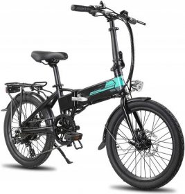 Elektrický skladací bicykel pre dospelých Hiland 250 W 7,8 AH 40 km