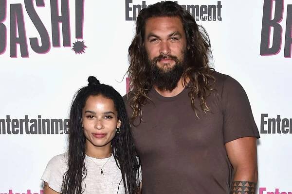 Jason Momoa Says He's 'So Proud' of Zoë Kravitz as He Shares 'The Batman' Poster After Lisa Bonet Split