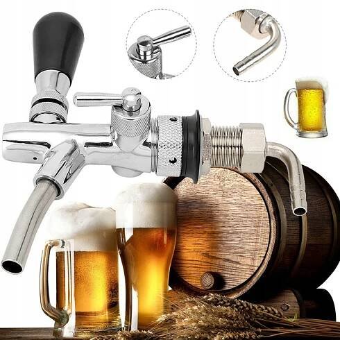 REGULOVATELNÝ KOHOUTEK NA PIVO S REGULÁTOREM PRŮTOKU KOHOUTEK, DISTRIBUTOR PIVA