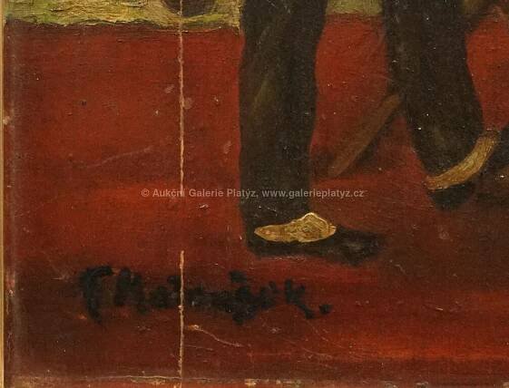 František Matoušek / Muzikanti ve Vysokém Mýtě - detail aukce « Aukce « Aukční Galerie Platýz