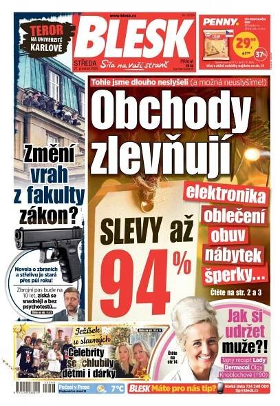Blesk předplatné - Noviny - Magaziny.cz
