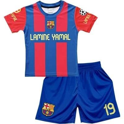 Numberoplus Premium dětský fotbalový dres Komplet FC Barcelona Lamine Yamal 19