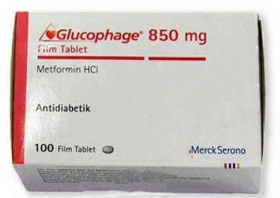 Glucophage 850 mg - 100 záložek - Merck