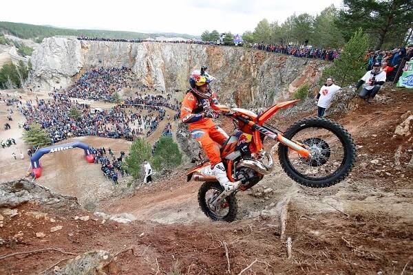 GRAHAM JARVIS WIN THE HIXPANIA HARD ENDURO