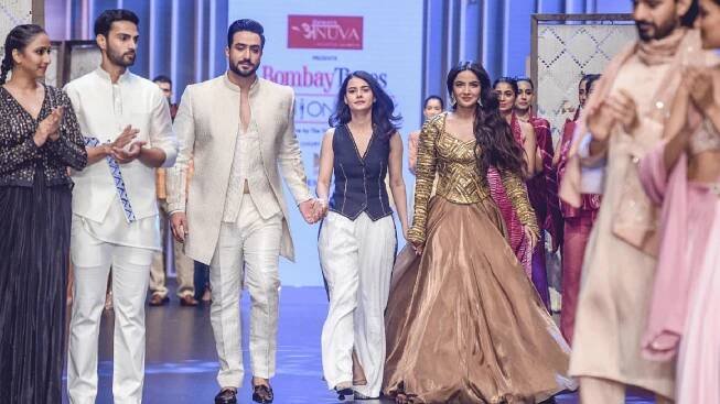 Jasmine Bhasin and Aly Goni walk the ramp on BTFW Day 3