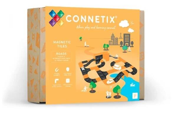 Connetix Tiles - Rampy a křižovatky (16 ks)