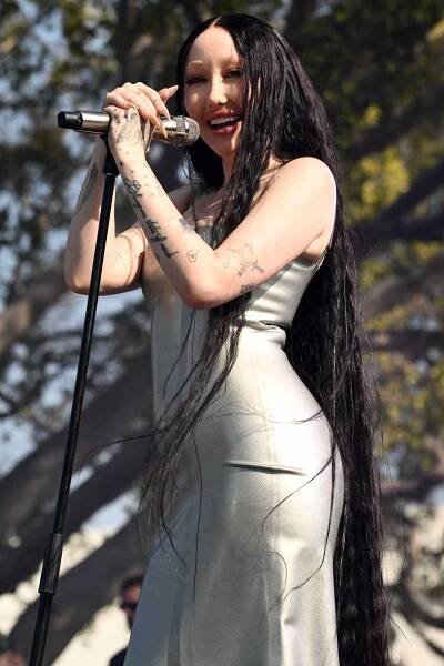Noah Cyrus performs at Outloud at WeHo Pride 2024 at West Hollywood Park on June 1, 2024 in West Hollywood, California.