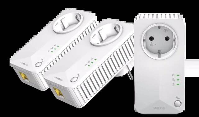 Powerline 600 Triple EU V2 | Ethernet Powerline | Strong.eu