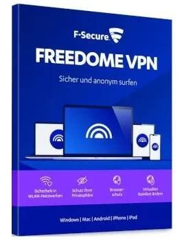 Antivir F-Secure VPN 1 zařízení, 1 rok, FCFFBR1N001E1