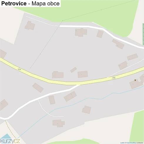 Petrovice - mapy | Kurzy.cz