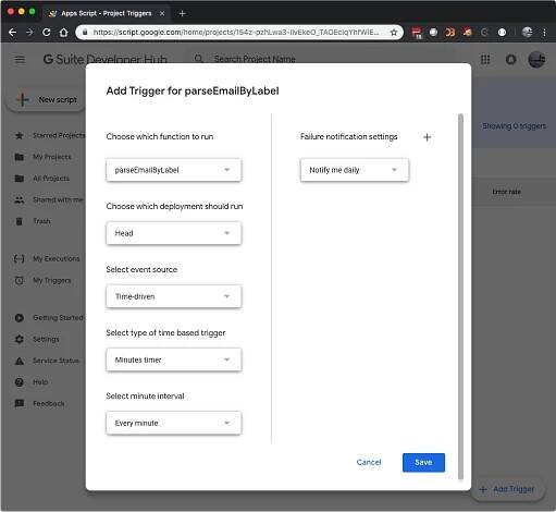 Building a Gmail message parser using Google Apps Script | Mo Ismailzai