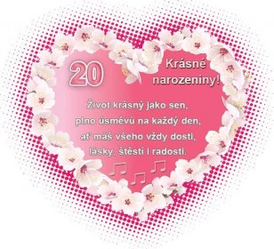 Přání přáníčka k 20.narozeninám - Kotanec.cz - zábava na internetu