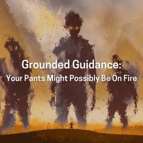 Grounded Guidance: Your Pants Might Possibly Be On Fire