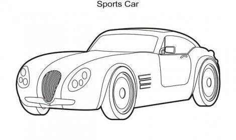 Cool Coloring Pages Of Cars