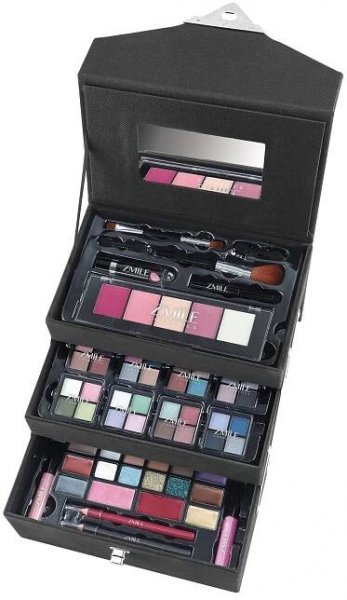 Zmile Kosmetický kufřík Beauty Case Velvety, černý