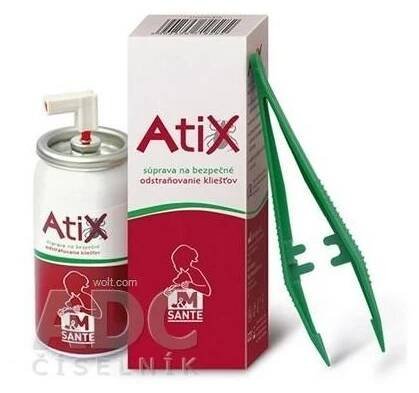 ATIX souprava na odstraňování klíšťat 1x1 set