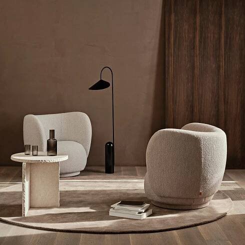 Designové koberce Stille Tufted Rug Round ◼ Designpropaganda