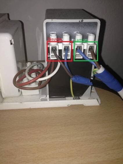 Zapojení předřadníku, stínidla a ventilátoru