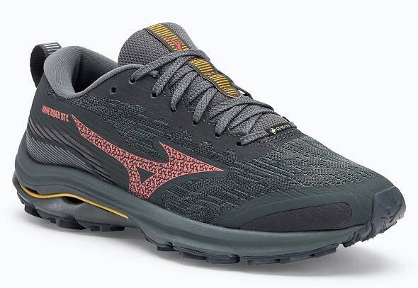 Dámské běžecké boty Mizuno Wave Rider GTX ebony/ dubarry/ citrus