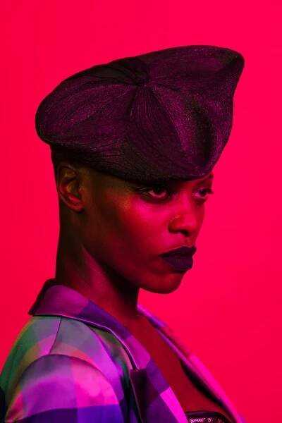 David Fischer — Florence Kasumba for the Cover of Fräulein. – David Fischer