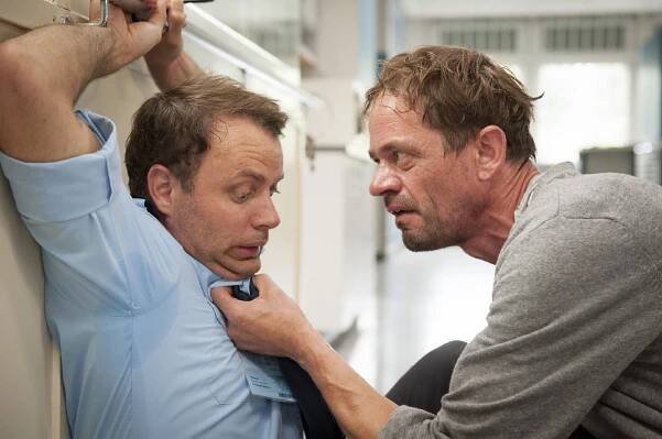 Doktor Falk - Nevyřízené účty - Z filmu - André Röhner, Henning Peker