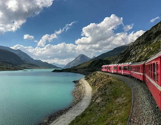 Cestování vlakem SBB ve Švýcarsku
