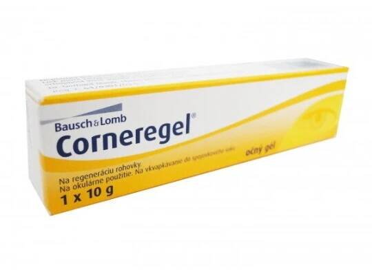 CORNEREGEL Očný gél 10 g